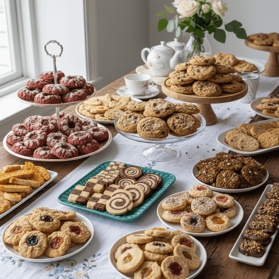 Home strawberry cake