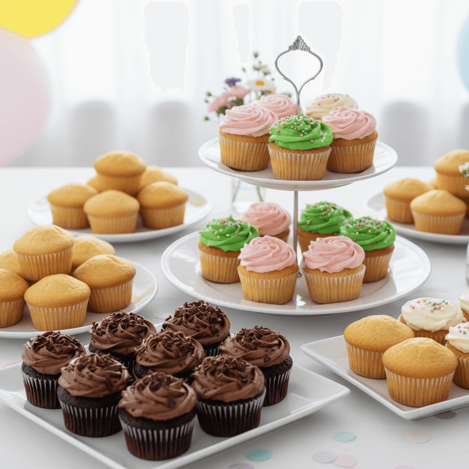 Home strawberry cake